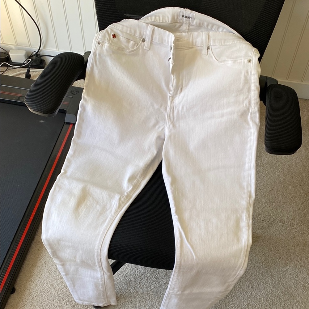 Hudson Women's White Jeans